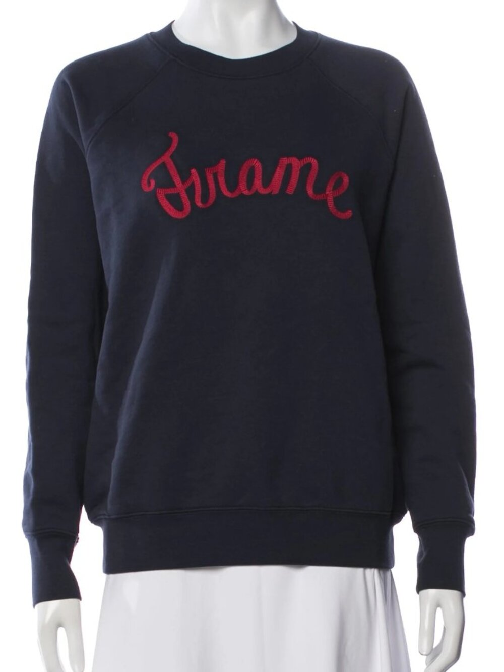 FRAME Old School Sweatshirt In Navy